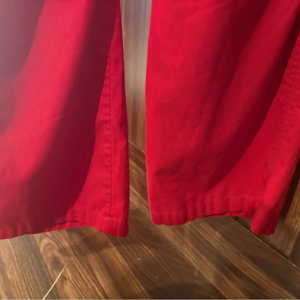 Koi Red Women's scrub set with Floral Accent - Picture 7 of 8